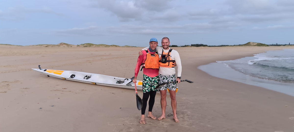 Record breaking paddle from Rutherford and Hadiaris