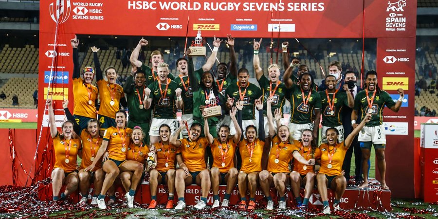 Springbok Sevens Blitz to Another Rugby 7s Championship in Seville, Spain