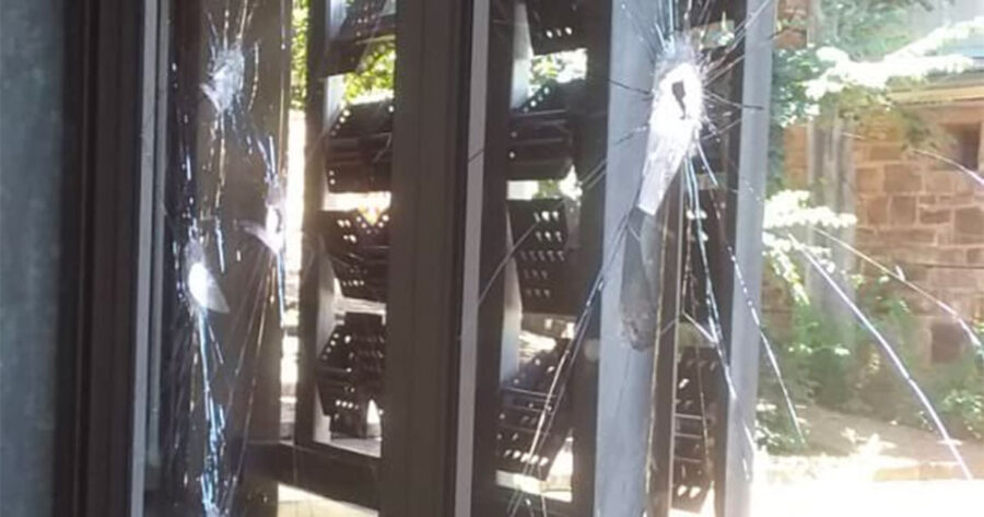 Suspect Arrested for Smashing ConCourt Windows