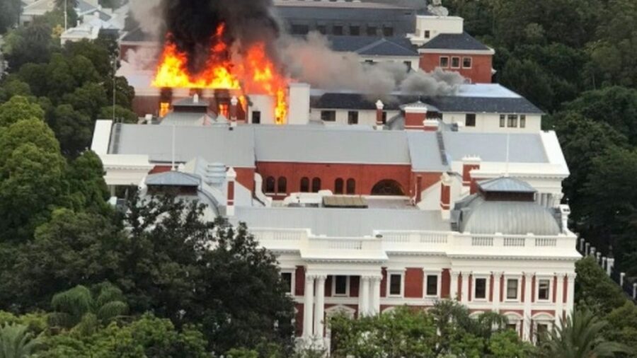 Patricia de Lille’s cover up and inaction was indirectly responsible for Parliament burning down