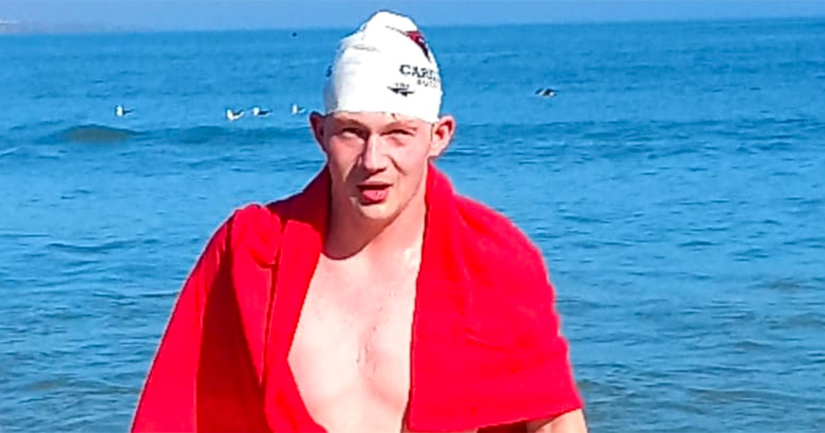 Joburg Teen Breaks False Bay Crossing Record