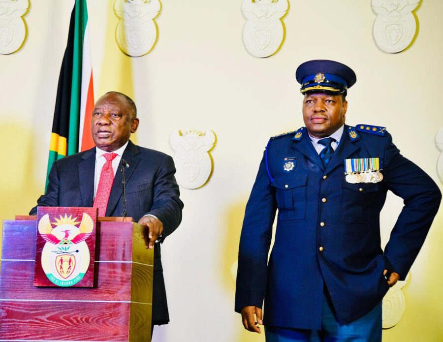 President Cyril Ramaphosa has announced Sehlahle Fannie Masemola as the new National Police Commissioner