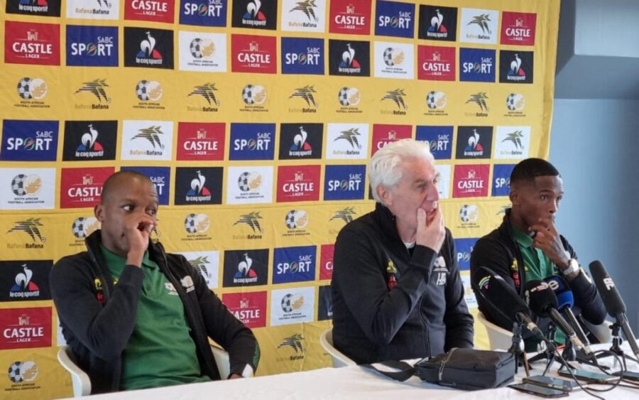 Bafana Bafana coach Hugo Broos - Mothobi Mvala SAFA