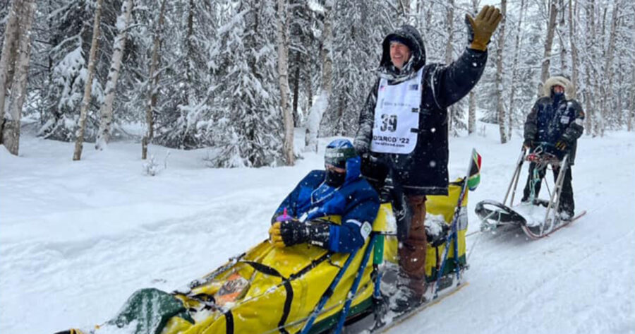 Iditarod South African Gerhardt Thiart