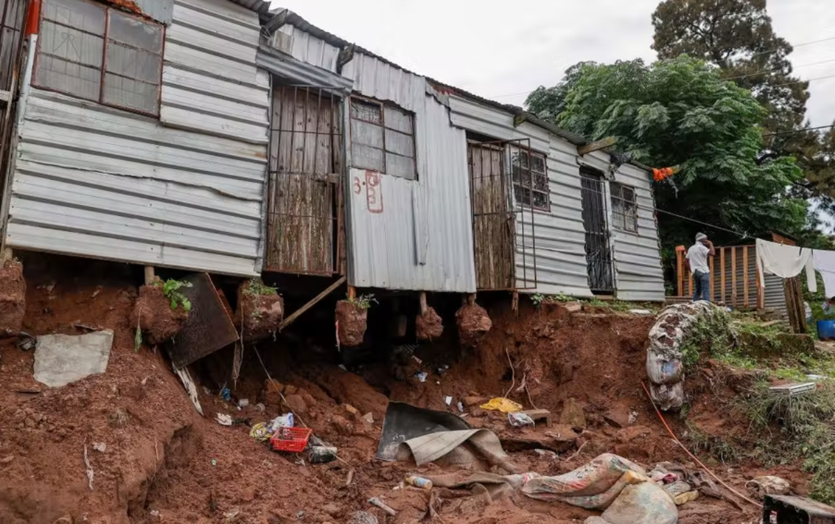 South African floods wreaked havoc because people are forced to live in disaster prone areas