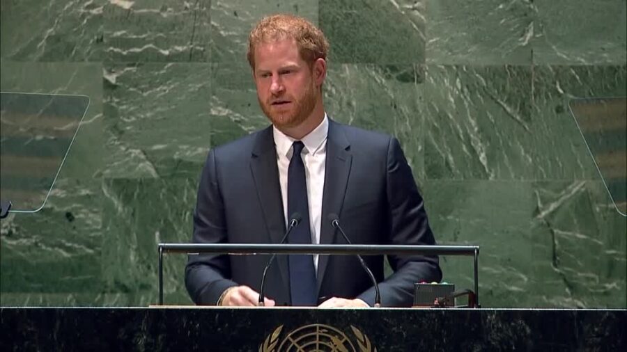 Prince Harry Says Africa is His 'Lifeline' and Treasures Photos of Mom and Nelson Mandela