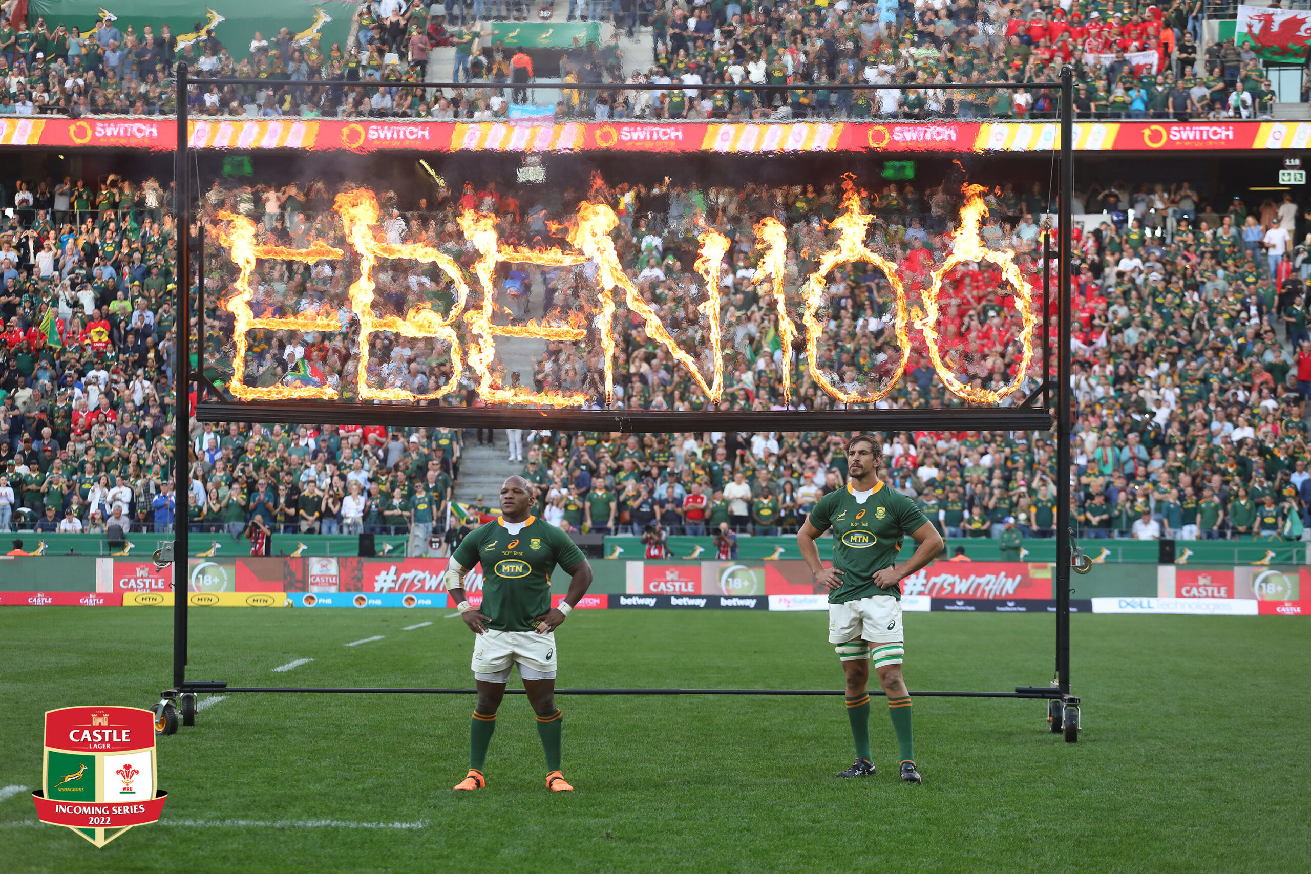 Springboks Lead Against Wales at Half Time