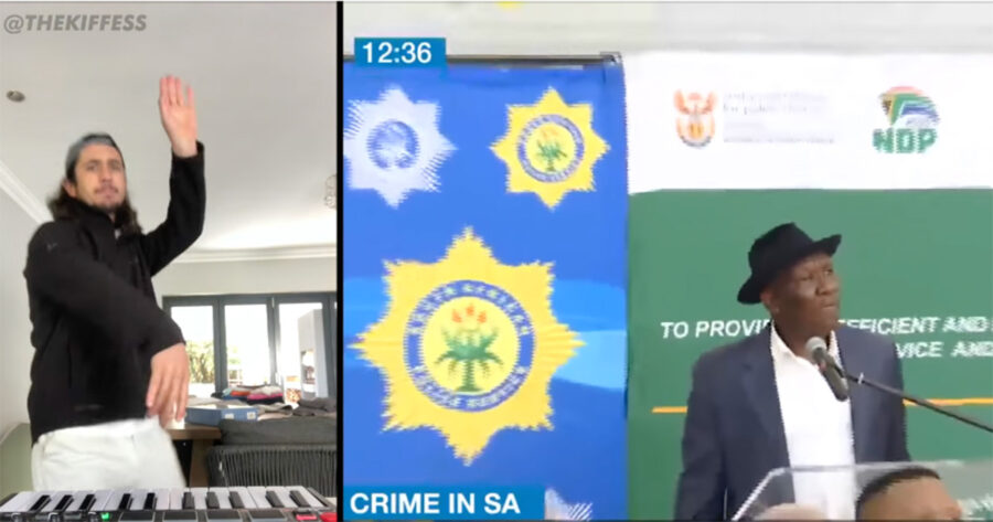 WATCH SA Police Minister Bheki Cele in 'Shut Up' Remix by The Kiffness