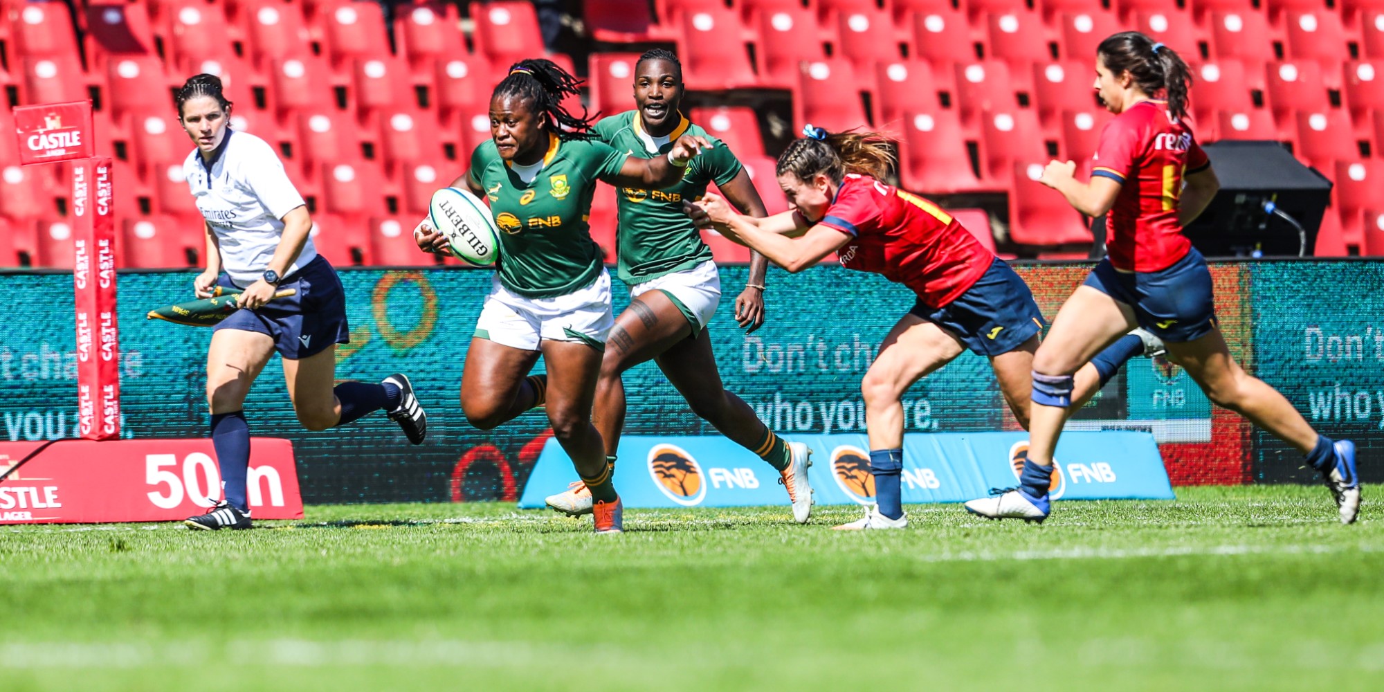 Springbok Women. Cape Town Sevens SA Rugby