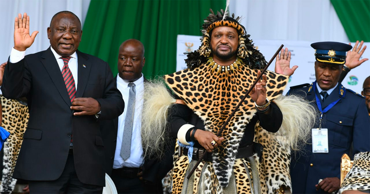 Zulu King's Coronation Significant For Many, as President Ramaphosa Pledges Support