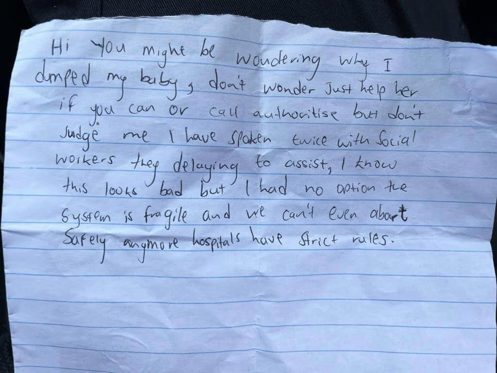 KZN Must Help More After Baby Abandoned with Note from Mom SA People