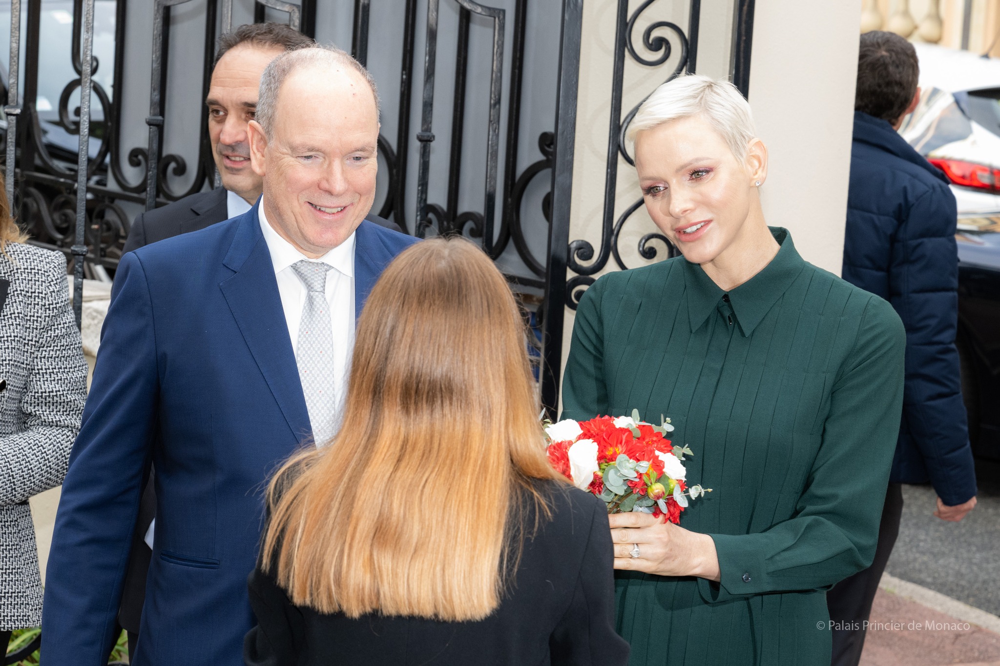 Princess Charlene Distributes Gifts to Monaco Red Cross Beneficiaries