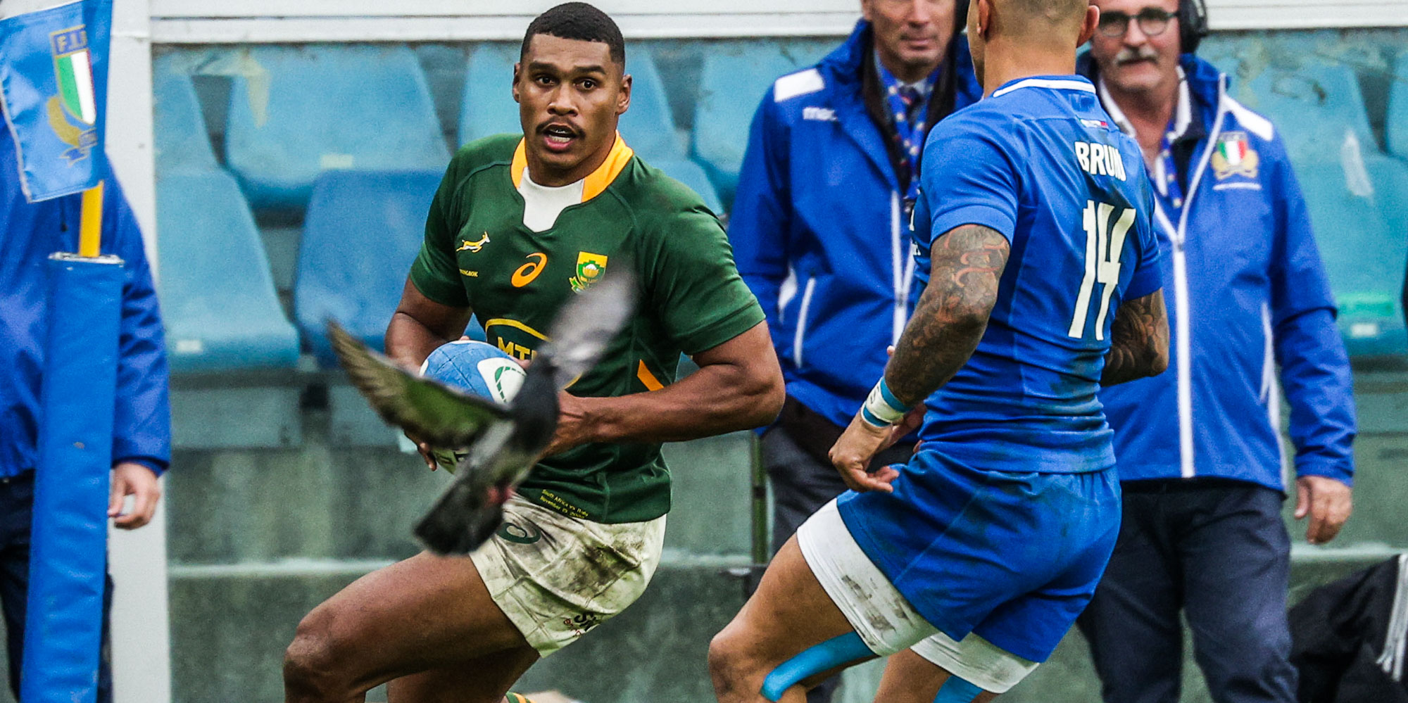Damian Willemse springboks vs Italy - World Rugby Rankings