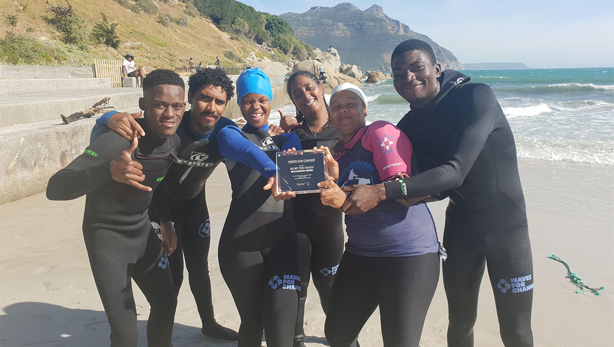 Waves For Change Wins The Laureus Sport For Health Recognition Award