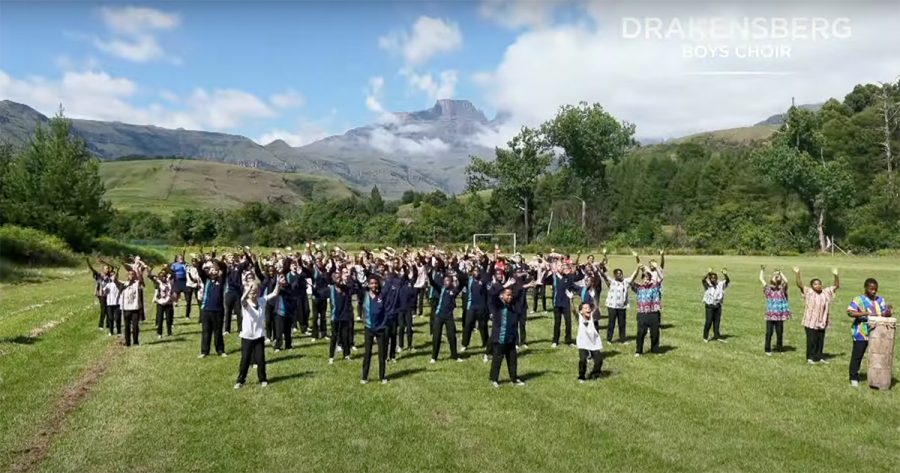 WATCH Merriest Christmas Release of Little Drummer Boy by SA's Drakensberg Boys Choir