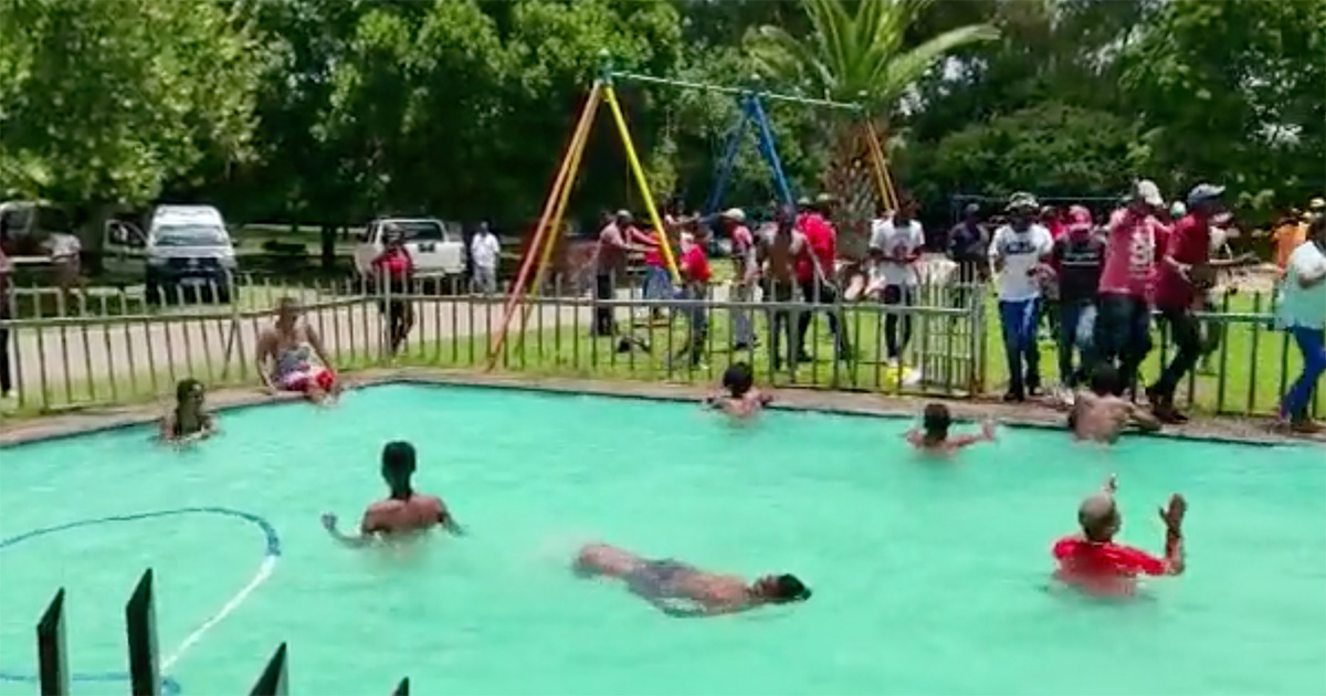 Condemnation After Adult Males Assault Children at Free State Swimming Pool