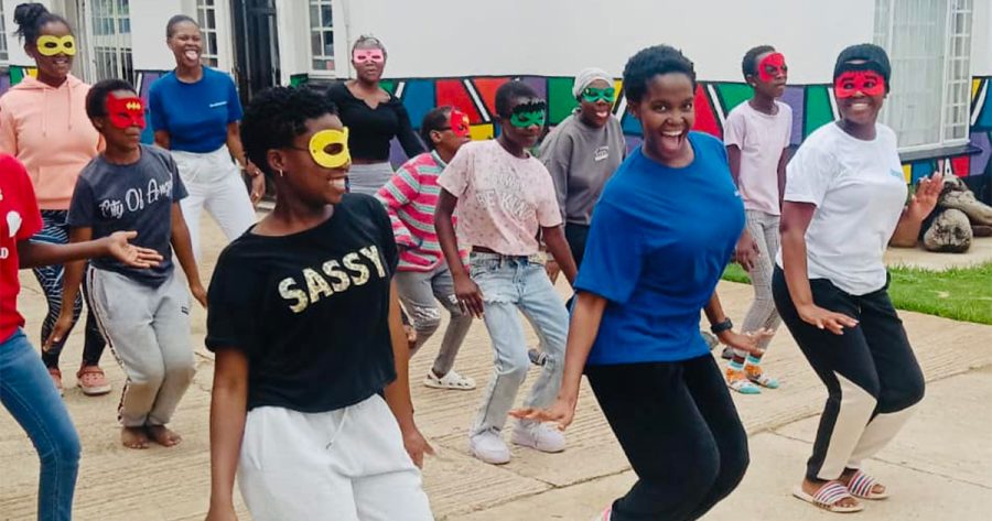 Strictly Star Oti Mabuse Dances and Braais with Orphans in SA in Early Christmas Surprise