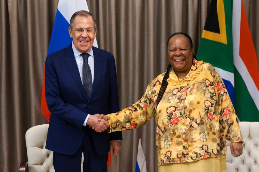 Naledi Pandor Sergey Lavrov South Africa and Russia