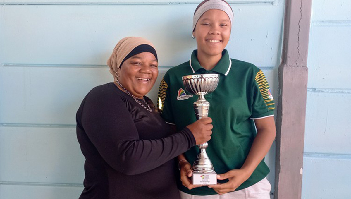 Ocean View teen wins silver at badminton tournament in Mauritius