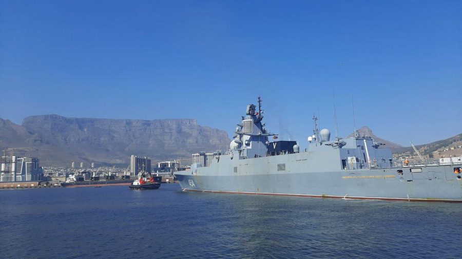 Cape Town's mayor tells Russian warship to GFY and 'voets*k'