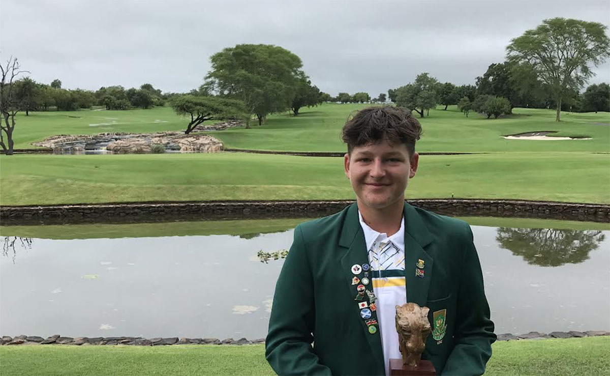 Teenager Daniel Bennett shatters 3 South African golfing records