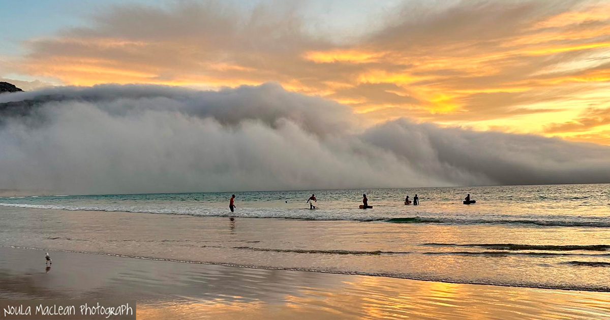 Fog rolls into Fish Hoek PHOTOS