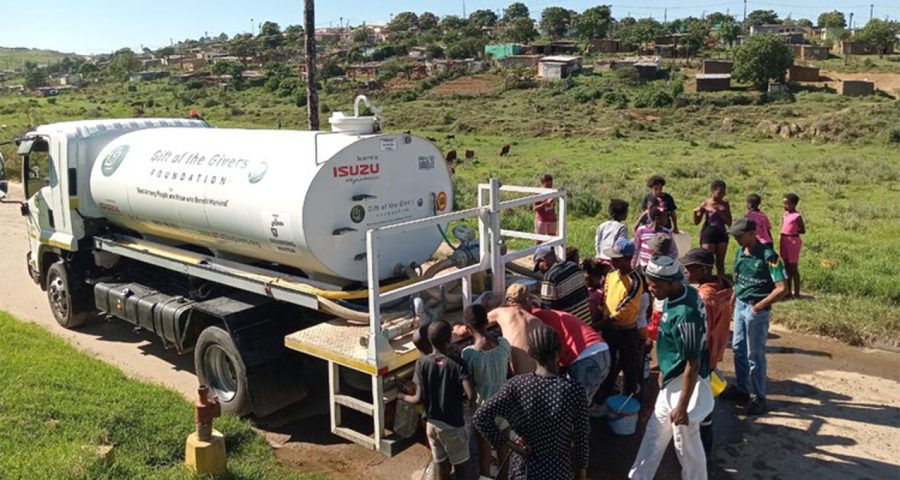 Gift of the Givers bring much-needed water to Makhanda homes