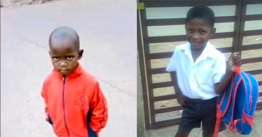 Murdered and mutilated school pals Nqobile Zulu, 5, (left) and Tshiamo Rabanye, 6, who were aducted and killed for body parts in Soweto, South Africa.