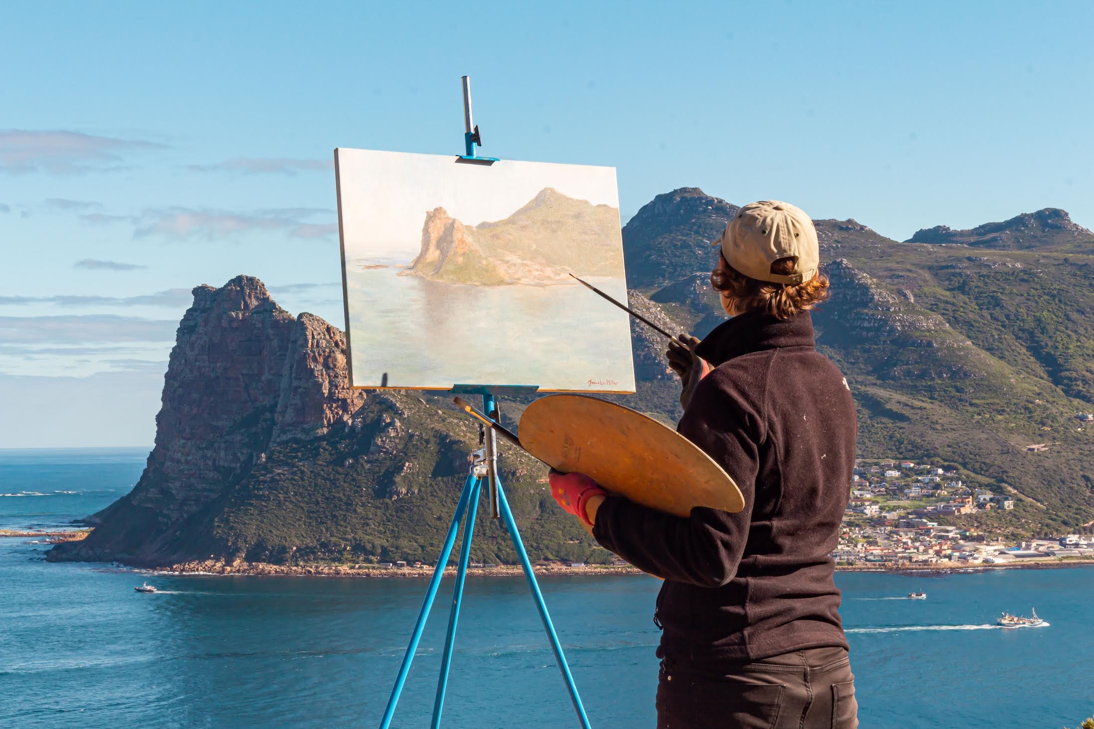 Cape Town landscape paintings by Joanna Lee Miller