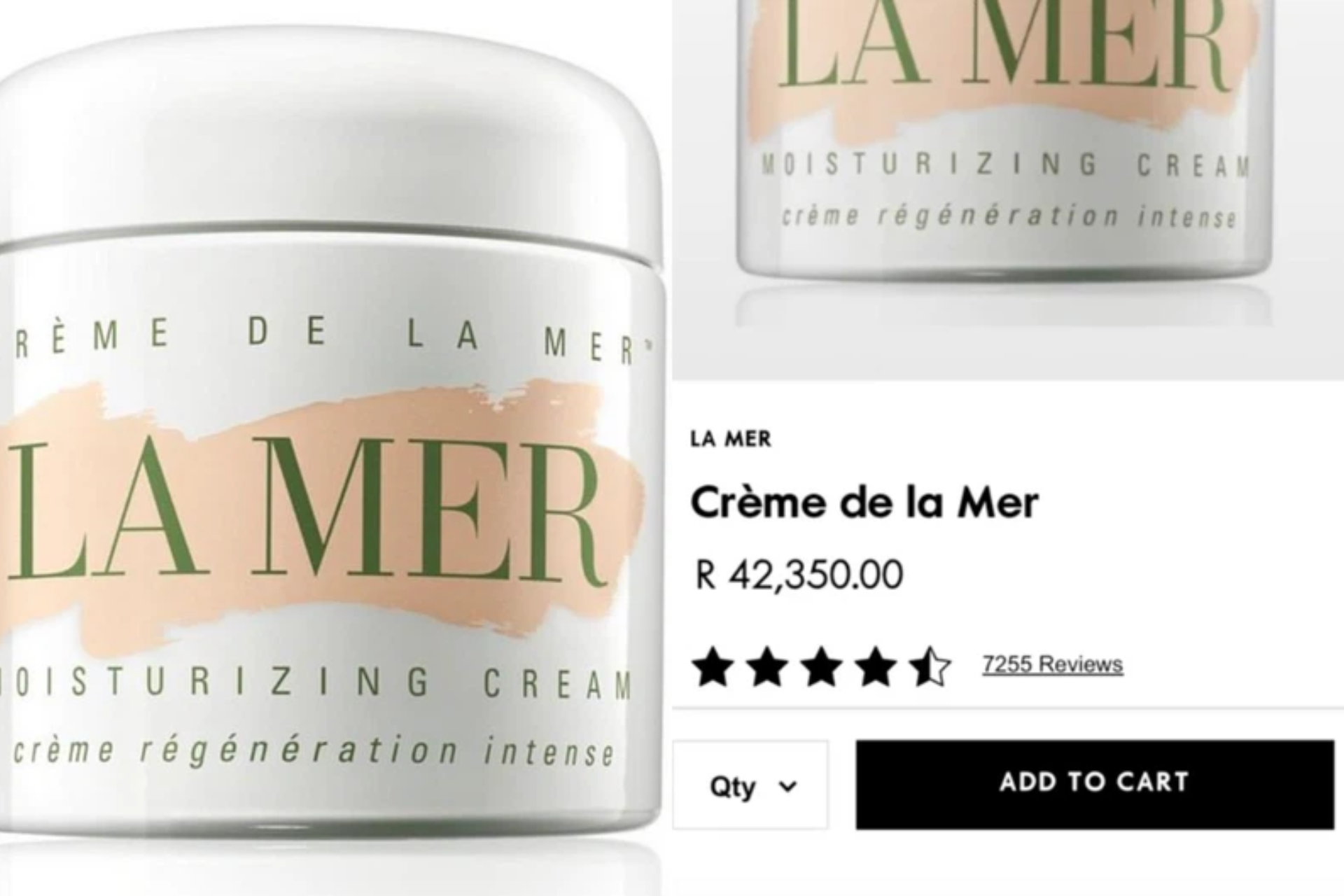 La Mer face cream