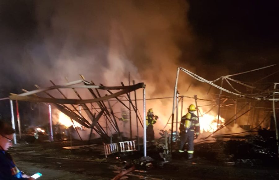 3 Families lose everything as fire engulfs homes at caravan resort in Melkbosstrand, South Africa