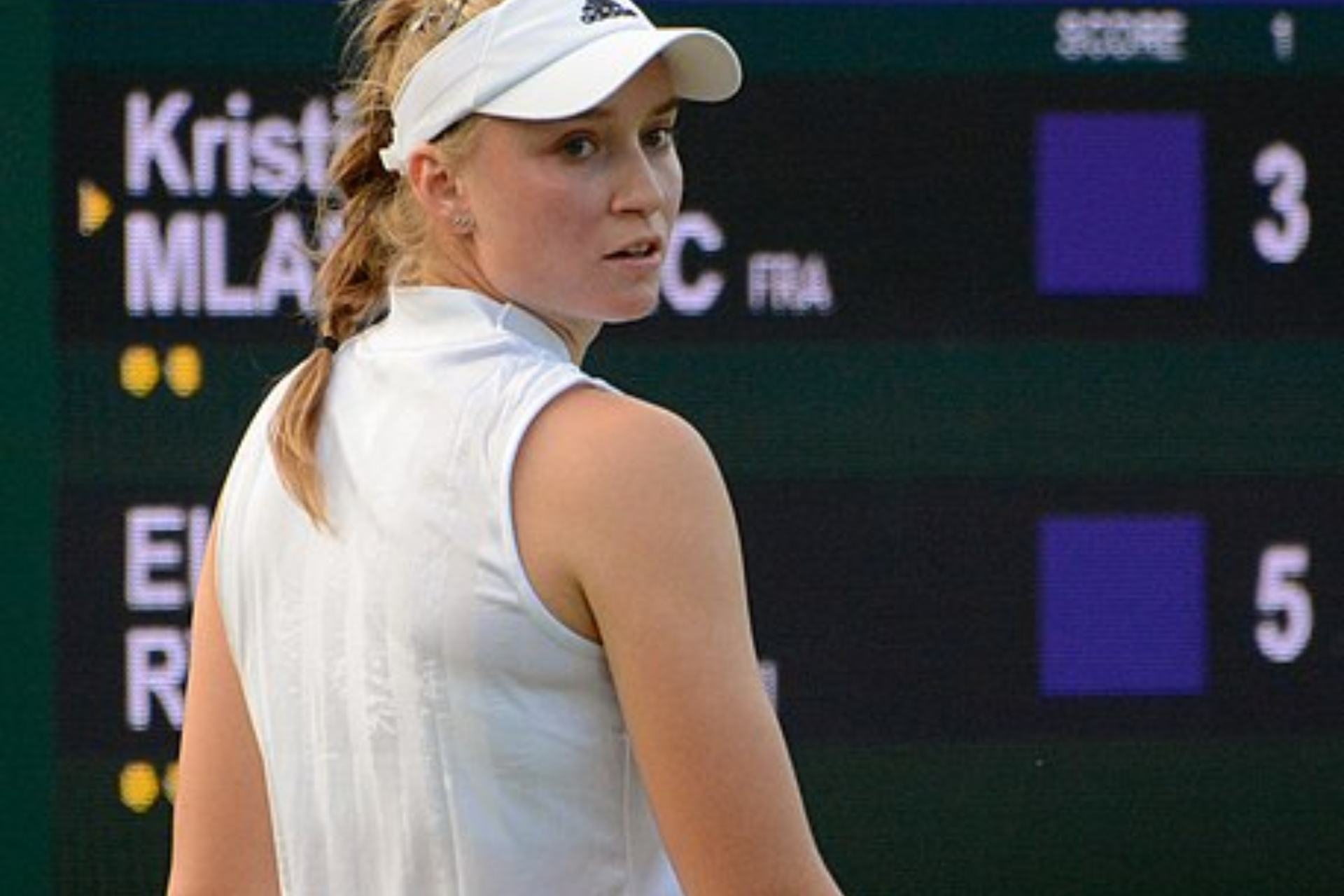 Elena Rybakina Wimbledon celebration