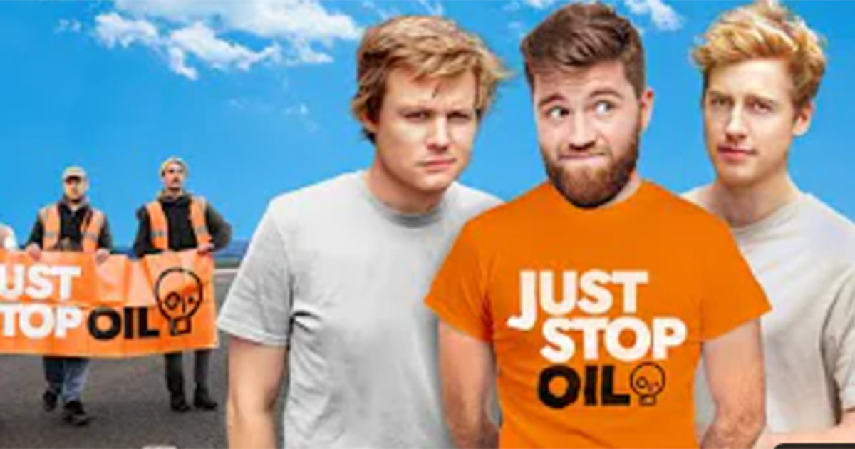 WATCH SA YouTube Star in the UK pranks Just Stop Oil