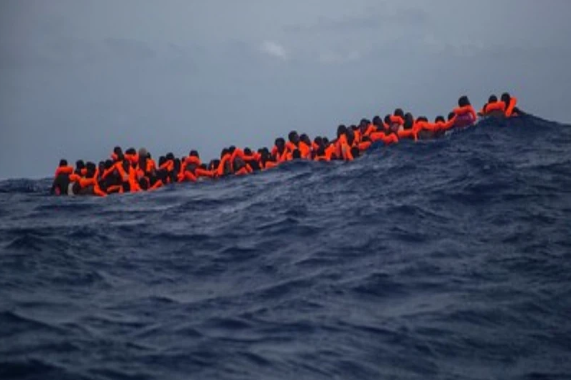 Libyan migrants