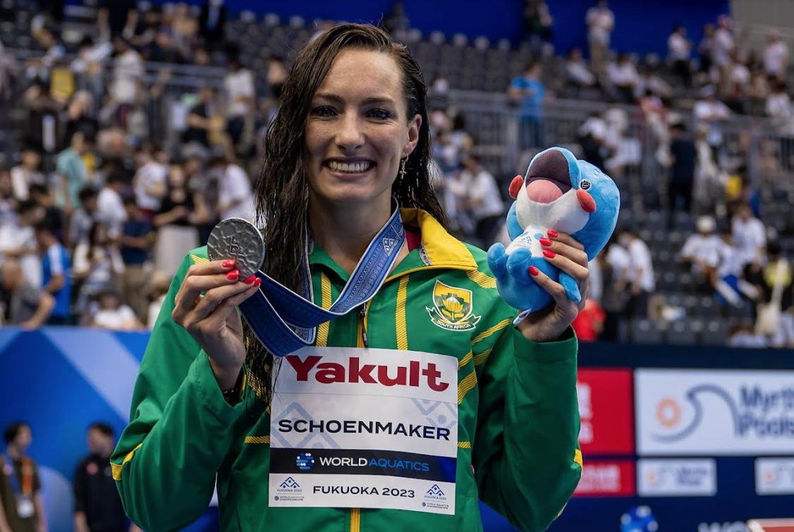 Tatjana Schoenmaker scoops SILVER at World Championships in Japan
