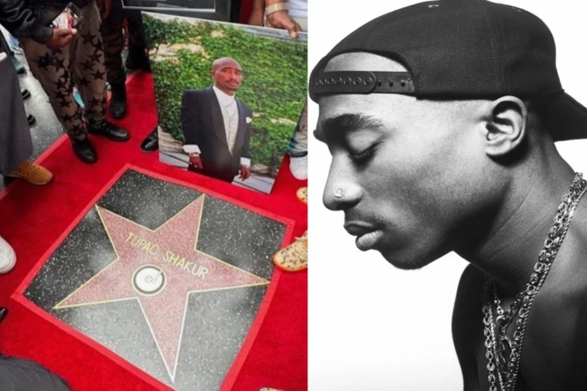 Tupac Shakur Hollywood Star