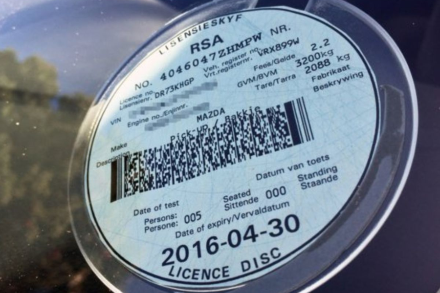 licence disk renewal costs