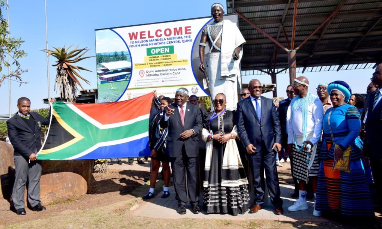 Two statues unveiled to honour Madiba