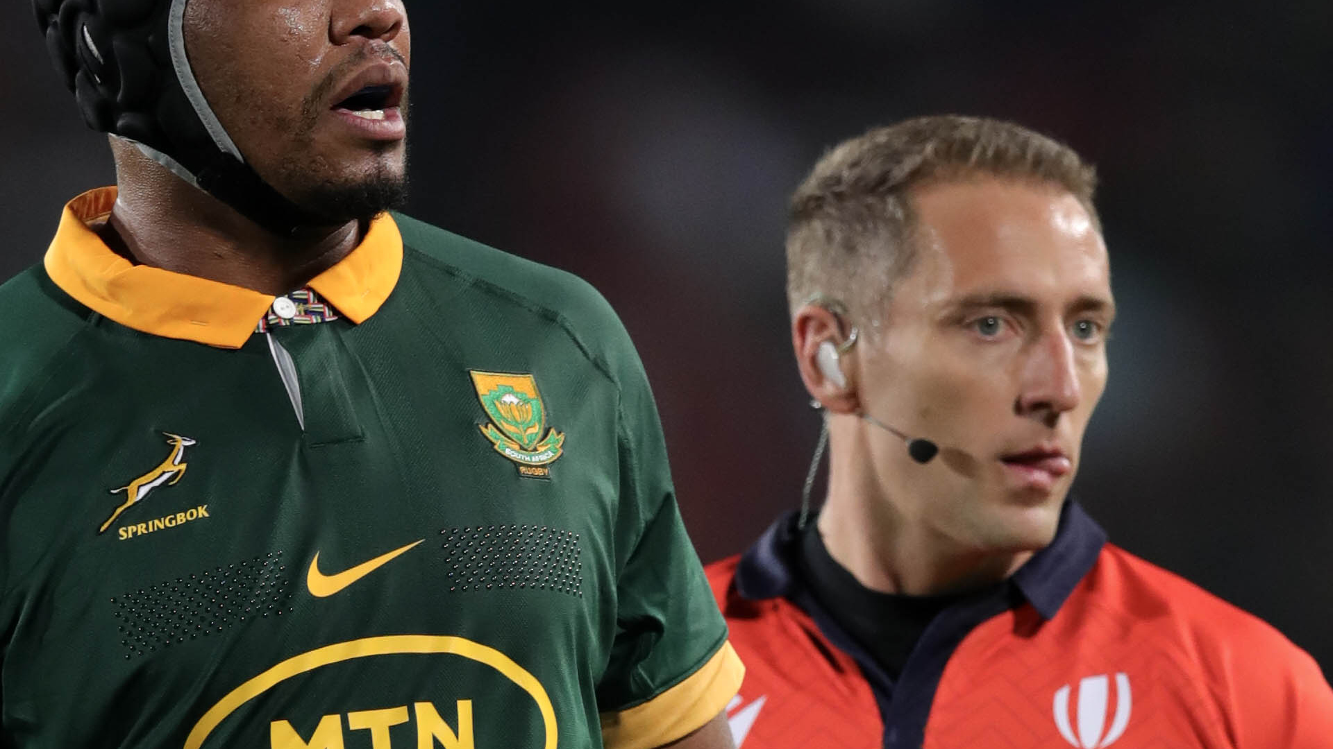 Springboks v Wales Who will be the referee in Cardiff?