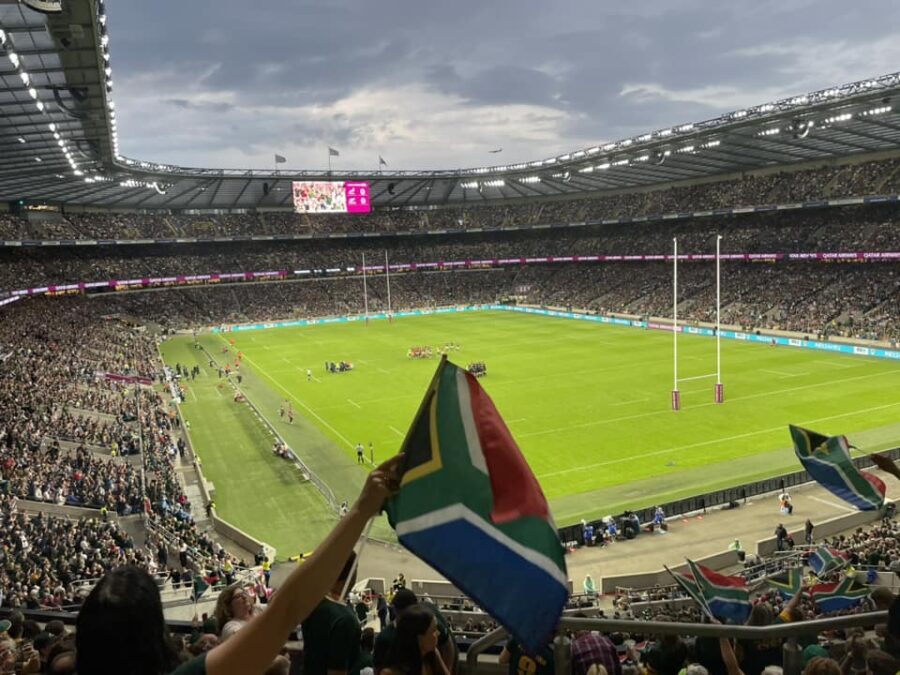 South Africa's Springboks in London