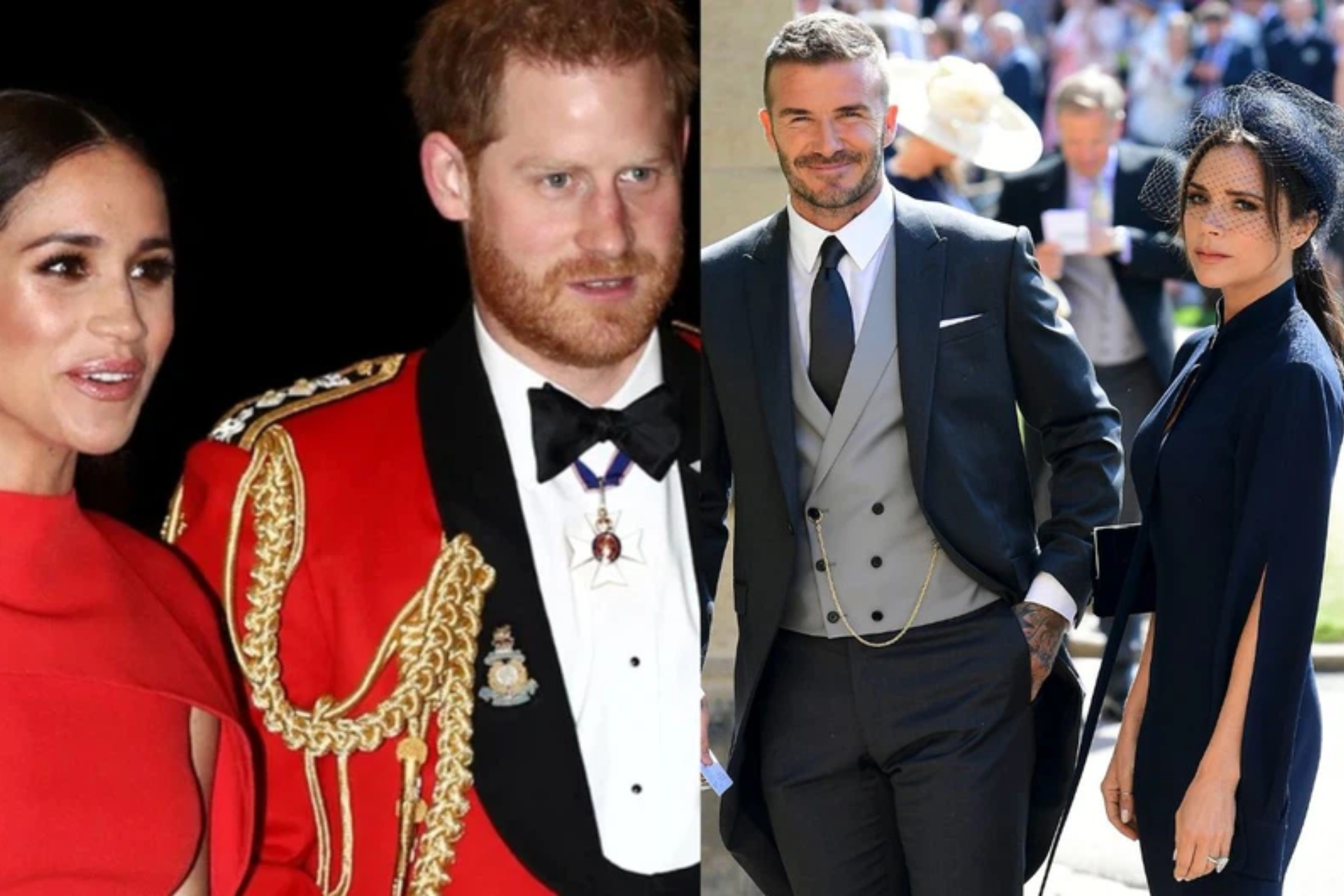 Prince Harry Meghan Beckhams