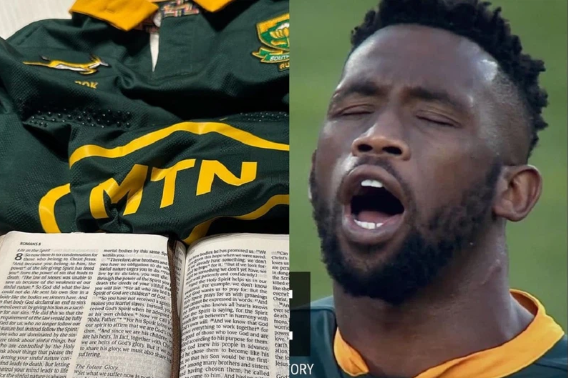 Siya Kolisi prayer