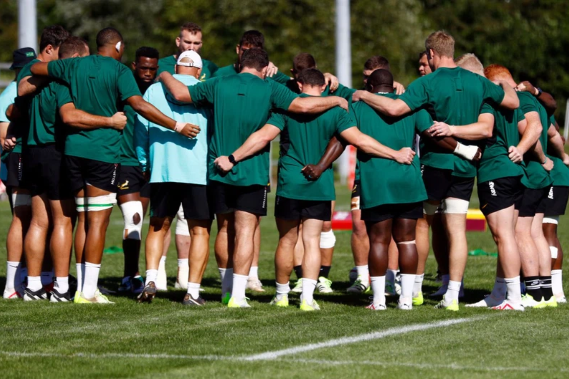 Springboks line-up