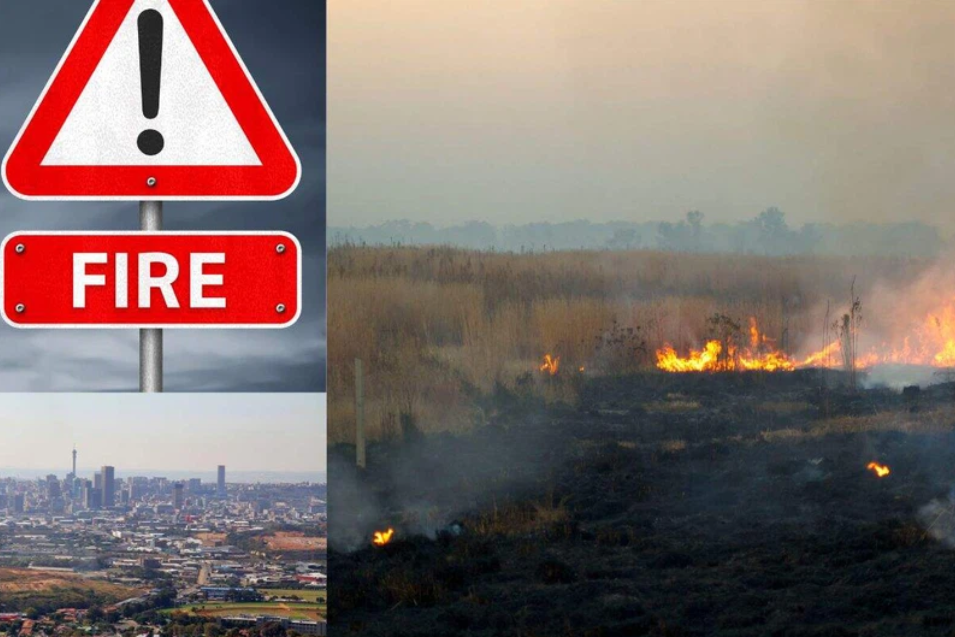 Gauteng veld fires