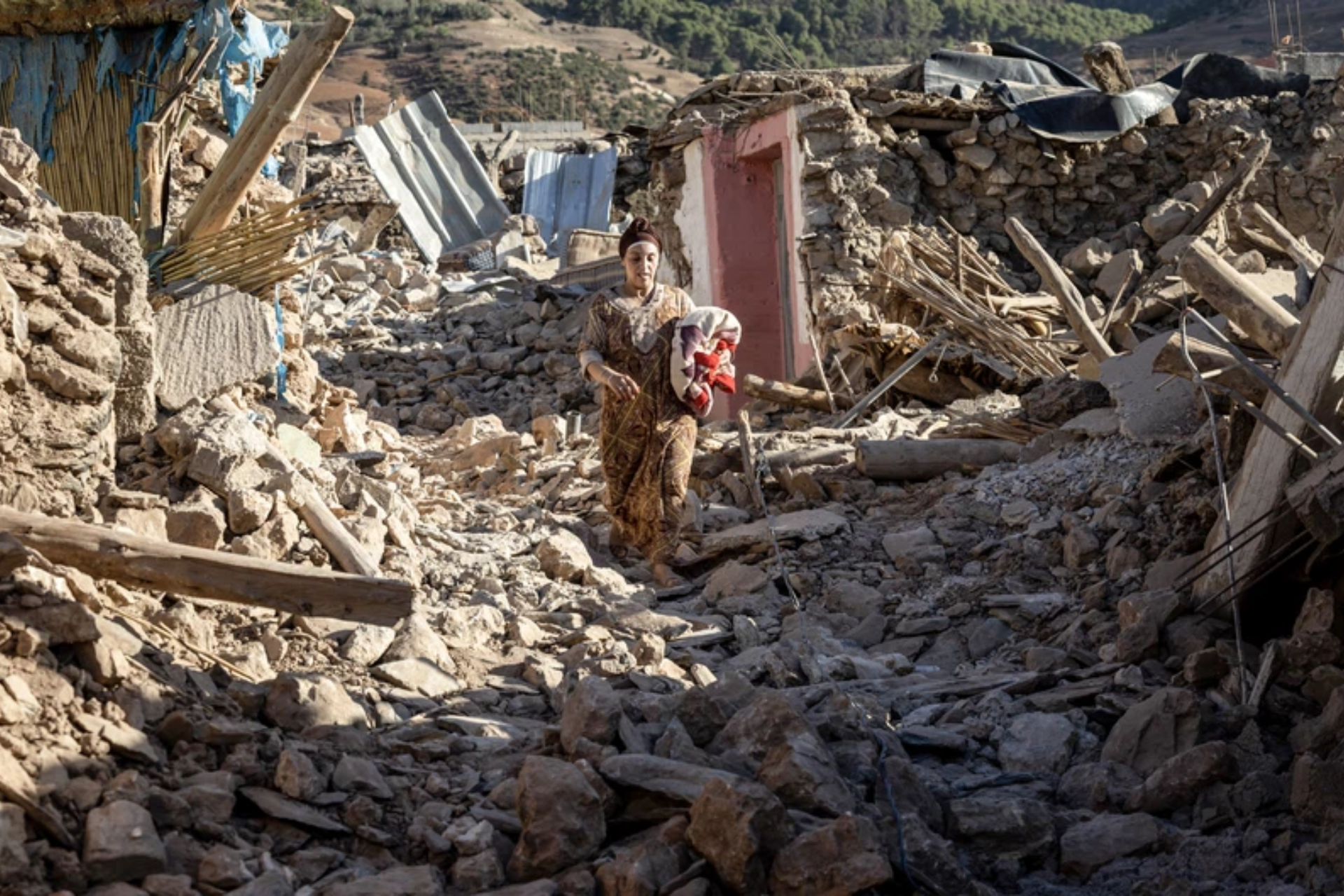 Morocco earthquake victims