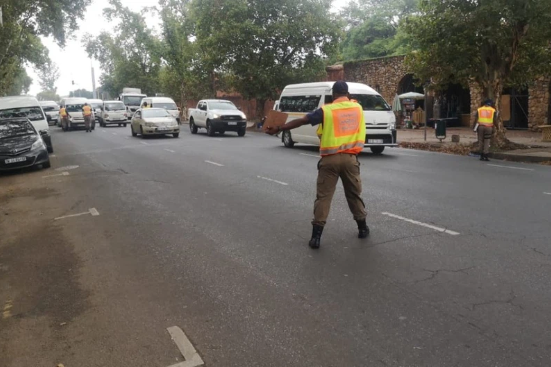 Tshwane police officer truck hijacking