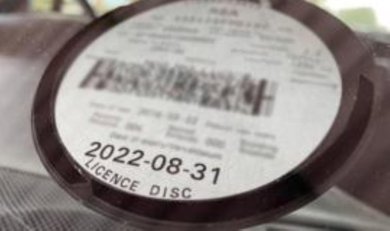 Car licence expires in 2024