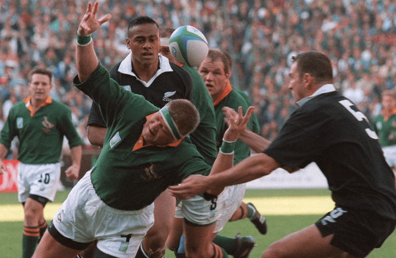 Springboks vs All Blacks 1995 Rugby World Cup final