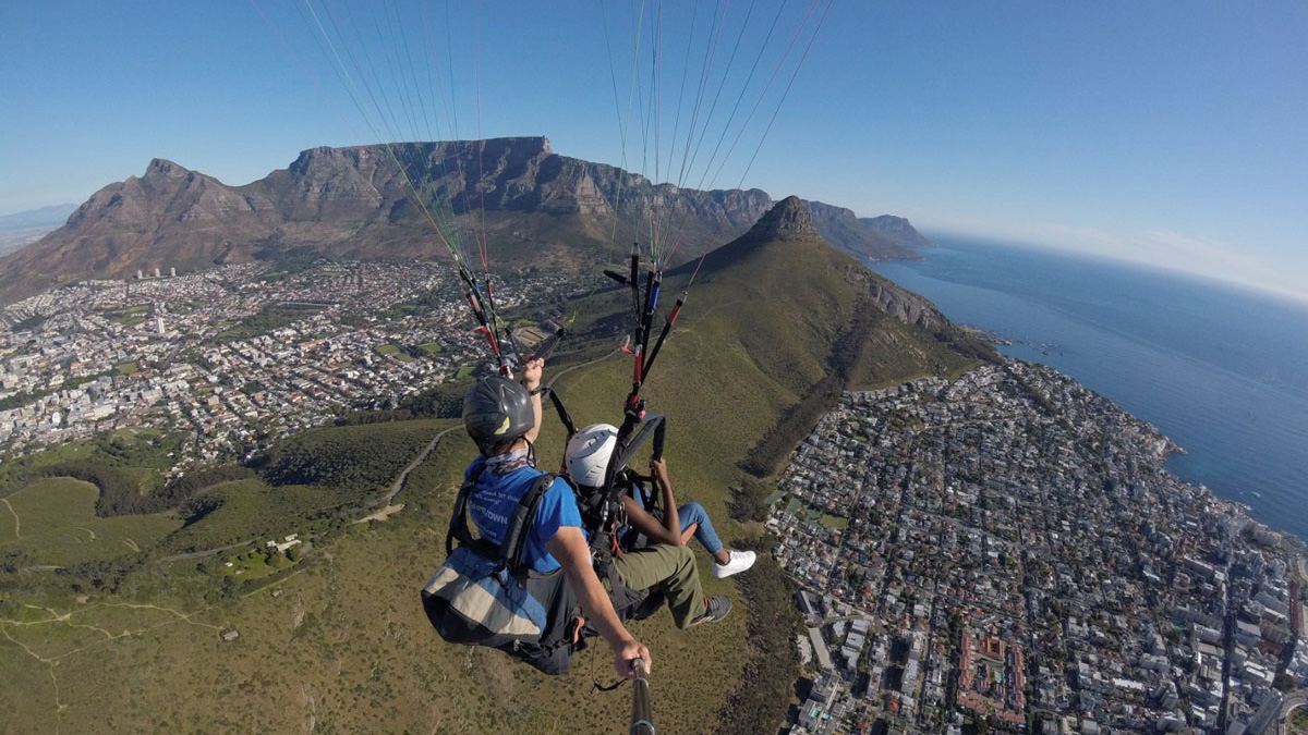 Sky Safari Paragliding, Cape Town South Africa