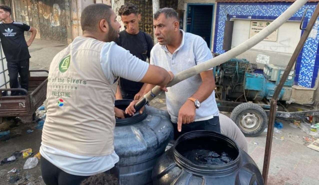 Gift of the Givers is on the ground in Gaza